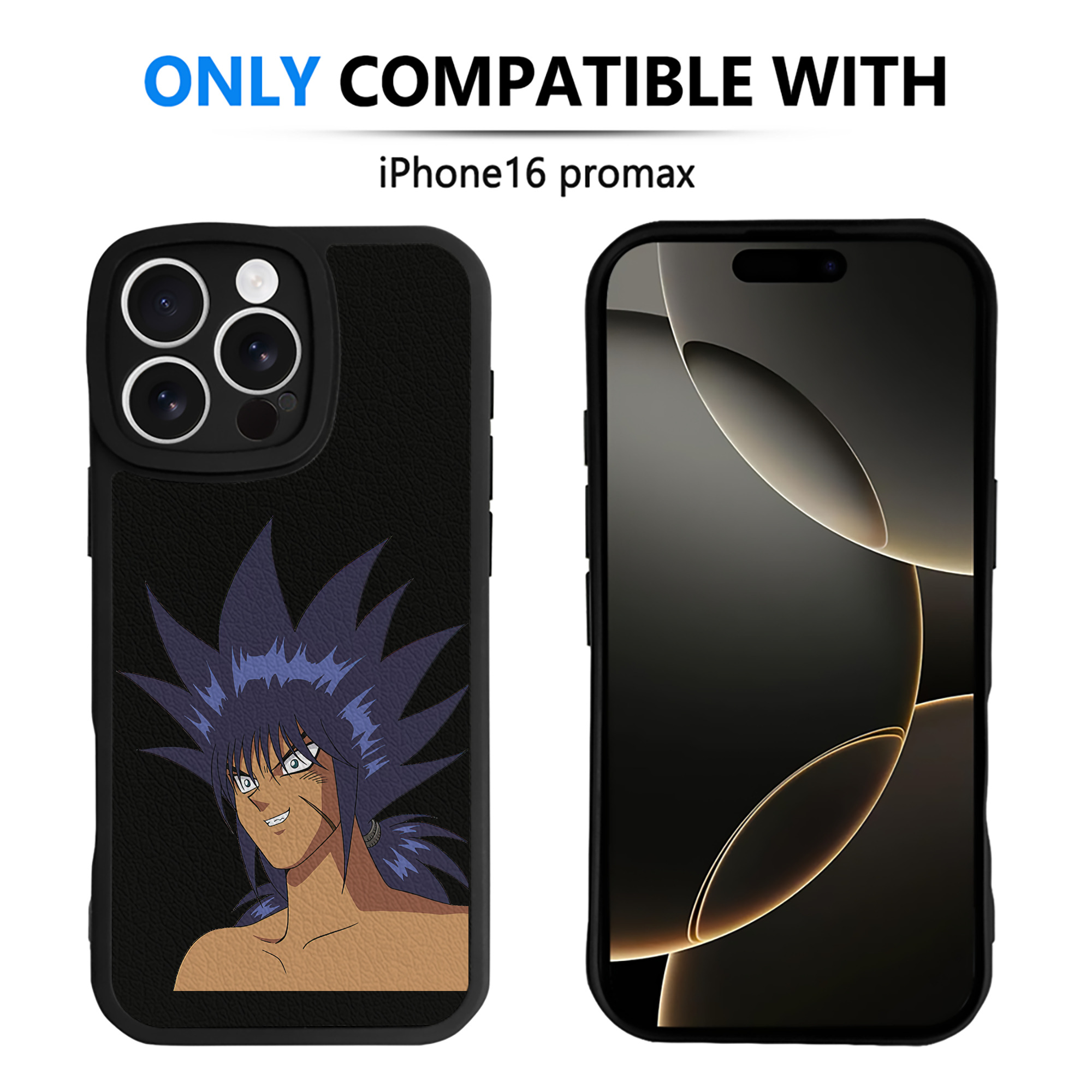 遊☆戯☆王 Yu-Gi-Oh! 【iPhone 16シリーズ対応】シリコンスマホケース（レザー調） 材質：シリコン